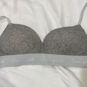 PINK Victoria's Secret Grey Bralette